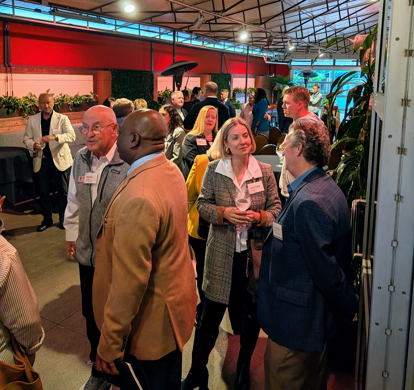 Panel discussion at the Aspira Institute inaugural gathering